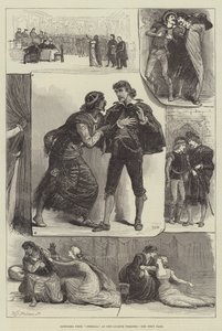 Sketsejä Othellosta, Lyceum-teatterista